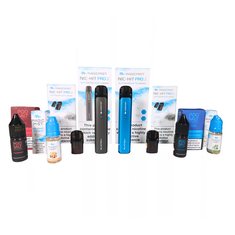 Nic-Hit Pro 2 Deluxe Kit - Acts Faster. Lasts Longer.