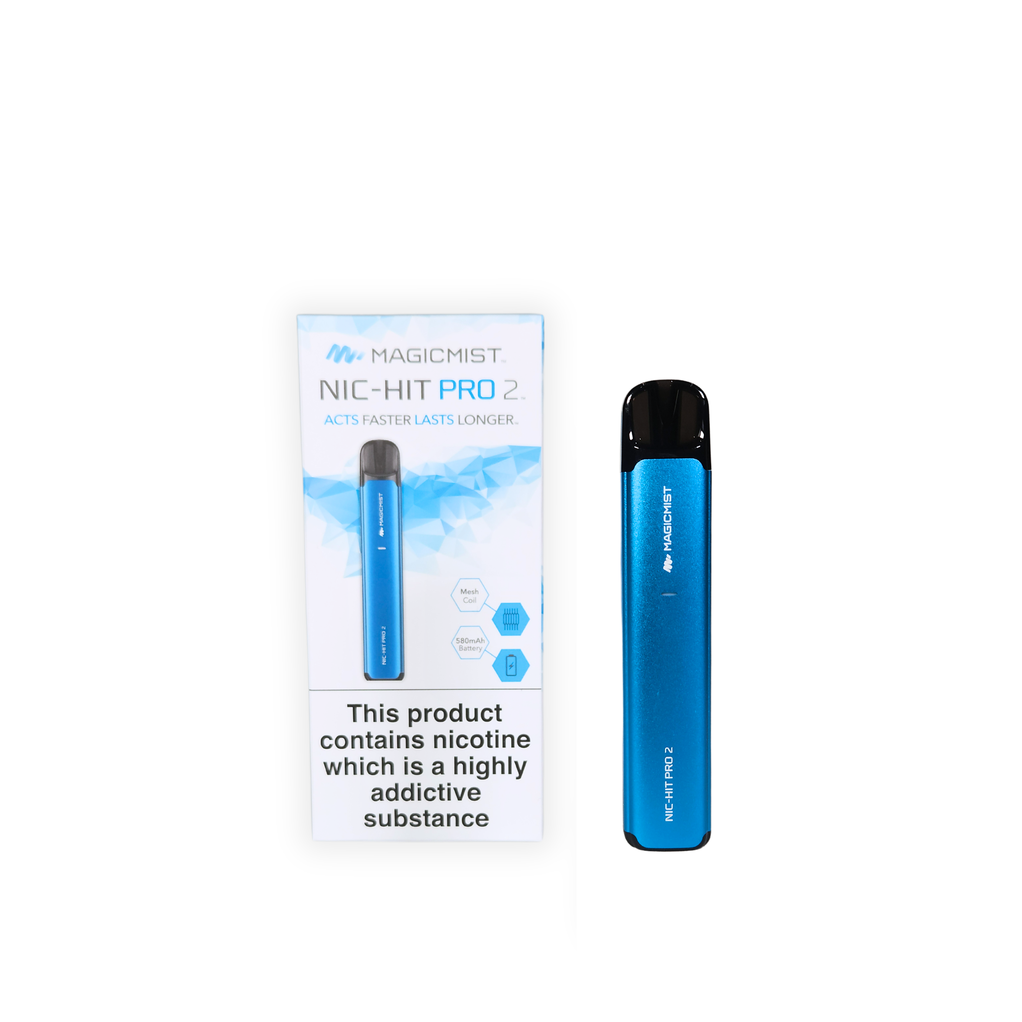 Nic-Hit Pro 2 Device Kit - Acts Faster. Lasts Longer. Nic-Hit Pro 2 Device Kit - Acts Faster. Lasts Longer.