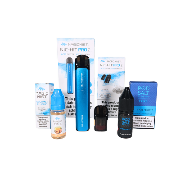 Nic-Hit Pro 2 Starter Kit - Acts Faster. Lasts Longer.