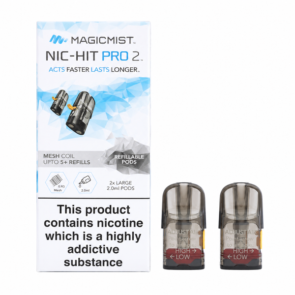 Nic-Hit Pro 2 Blank (Empty) Refillable Pods