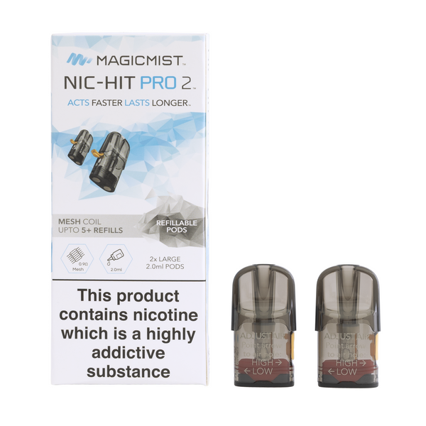 Nic-Hit Pro 2 Blank (Empty) Refillable Pods