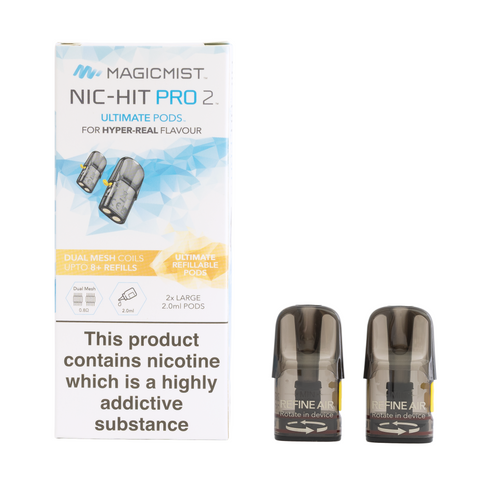 Nic-Hit Pro 2 Blank (Empty) Refillable Pods