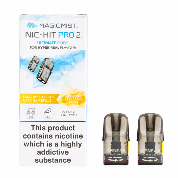 Nic-Hit Pro 2 Blank (Empty) Refillable Pods