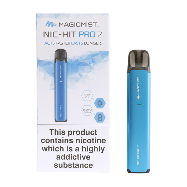 Nic-Hit Pro 2 Device Kit - Acts Faster. Lasts Longer.