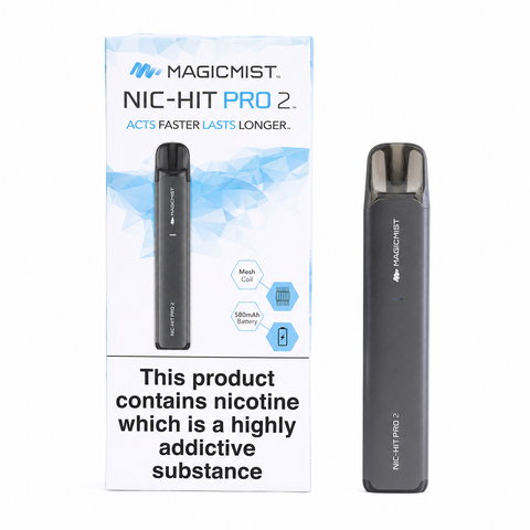 Nic-Hit Pro 2 Device Kit - Acts Faster. Lasts Longer.