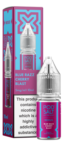 Pod Salt Blue Razz Cherry Blast - Nexus E-Liquid