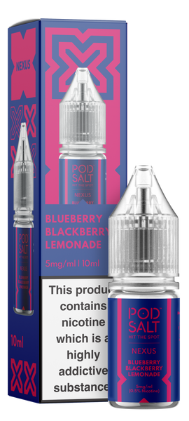 Pod Salt Blueberry Blackberry Lemonade - Nexus E-Liquid