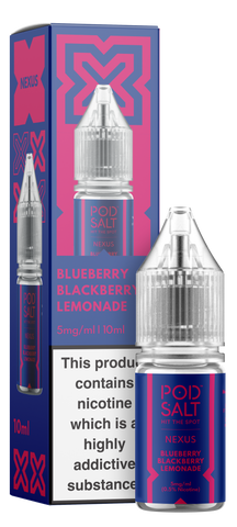 Pod Salt Blueberry Blackberry Lemonade - Nexus E-Liquid