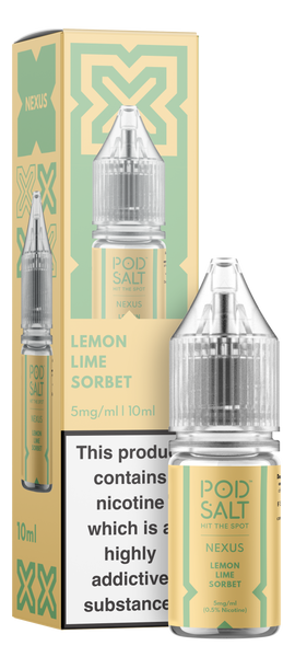 Pod Salt Lemon Lime Sorbet - Nexus E-Liquid