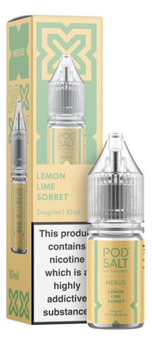 Pod Salt Lemon Lime Sorbet - Nexus E-Liquid