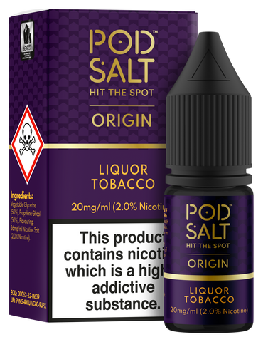 Pod Salt Liquor Tobacco - Origin E-Liquid