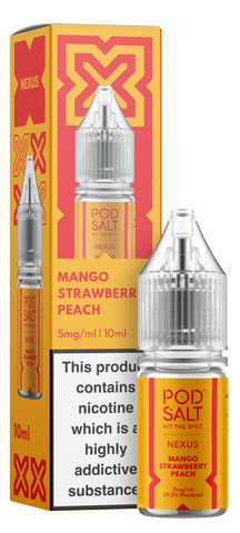 Pod Salt Mango Strawberry Peach - Nexus E-Liquid