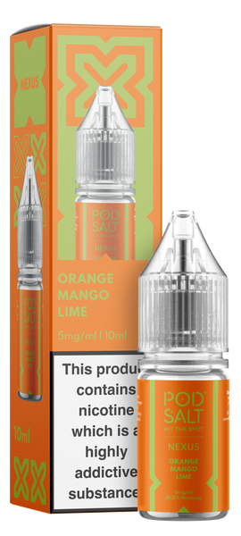Pod Salt Orange Mango Lime - Nexus E-Liquid
