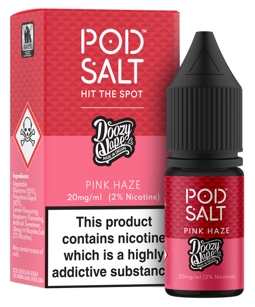 Pod Salt Pink Haze - Fusions E-Liquid
