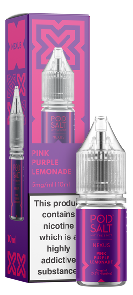 Pod Salt Pink Purple Lemonade - Nexus E-Liquid