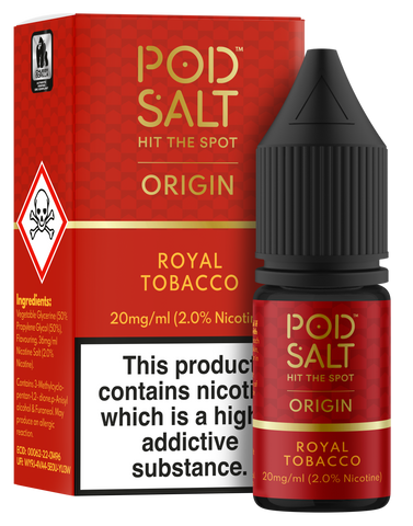 Pod Salt Royal Tobacco - Origin E-Liquid