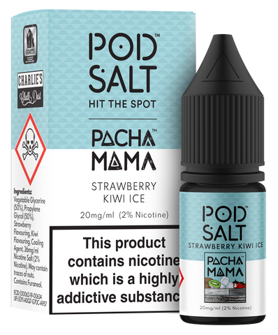 Pod Salt Strawberry Kiwi Ice - Fusions E-Liquid