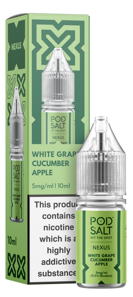 Pod Salt White Grape Cucumber Apple - Nexus E-Liquid