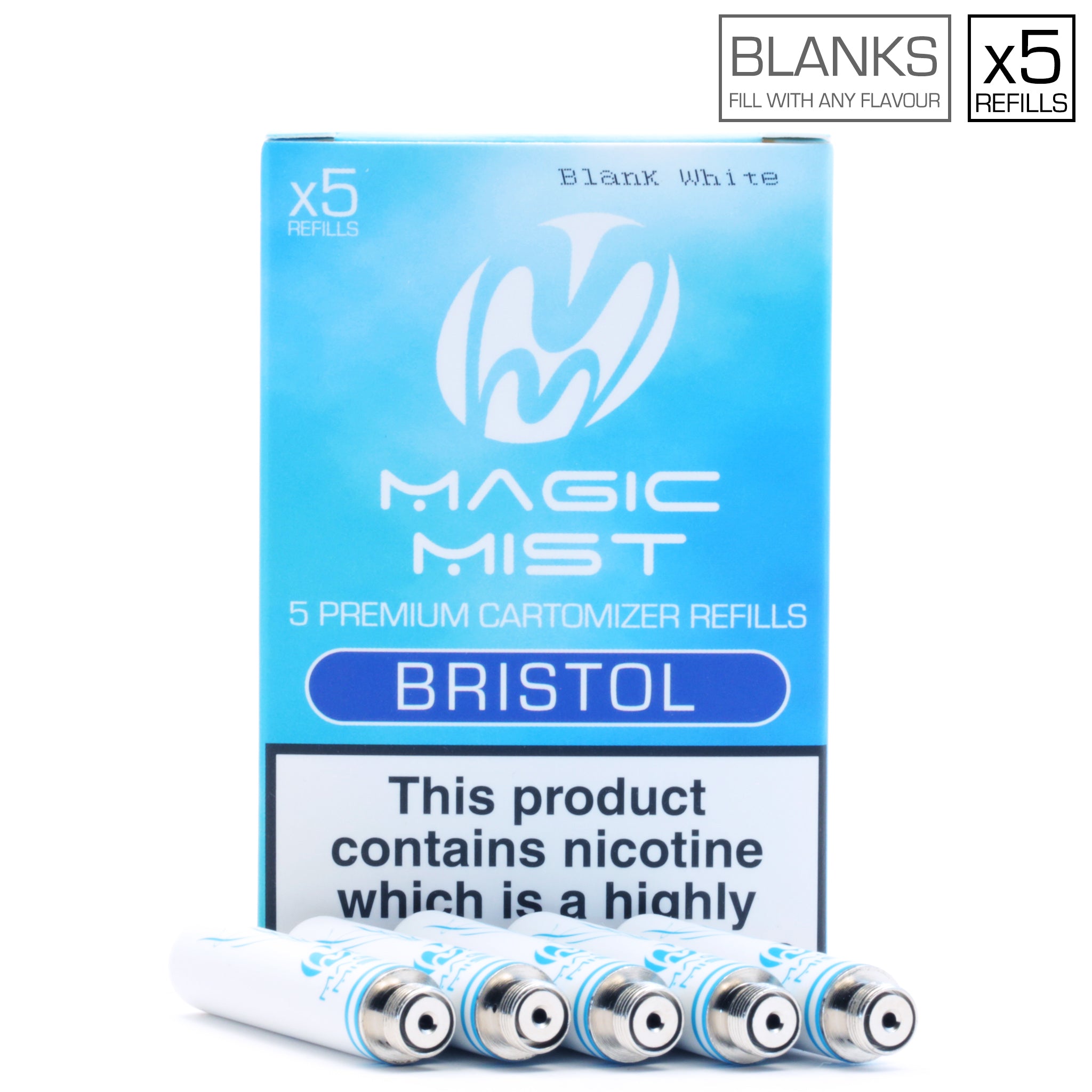 Blu Cartridges (Filled Refills & Blanks) from only 5.40 by MagicMist Blu Cartridges (Filled Refills & Blanks) from only 5.40 by MagicMist