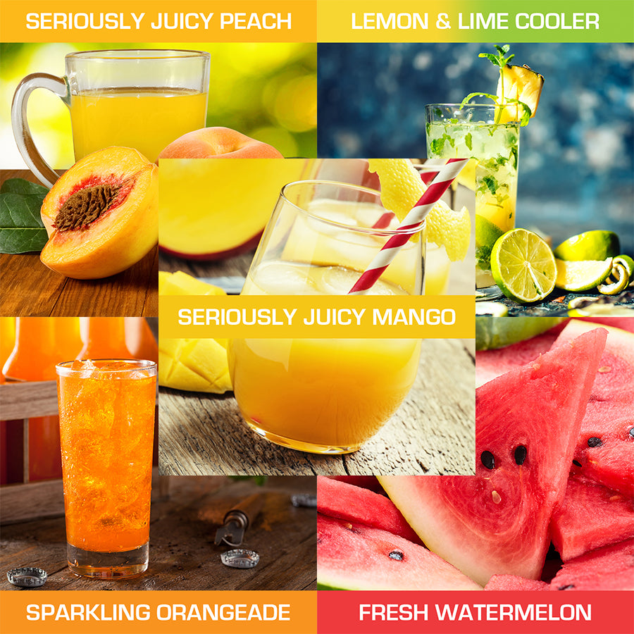 Drinks Range Trial Pack - 5 Amazing E-Liquids, just 12.49! Drinks Range Trial Pack - 5 Amazing E-Liquids, just 12.49!