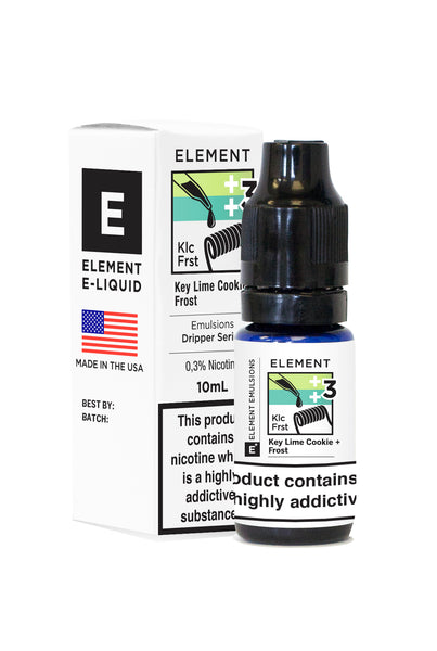 Element Emulsions Key Lime Cookie + Frost ELiquid