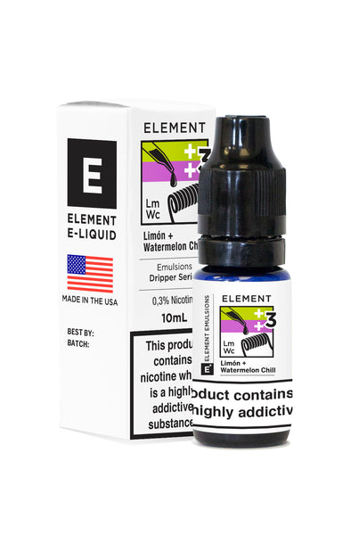 Element Emulsions Limon + Watermelon Chill ELiquid