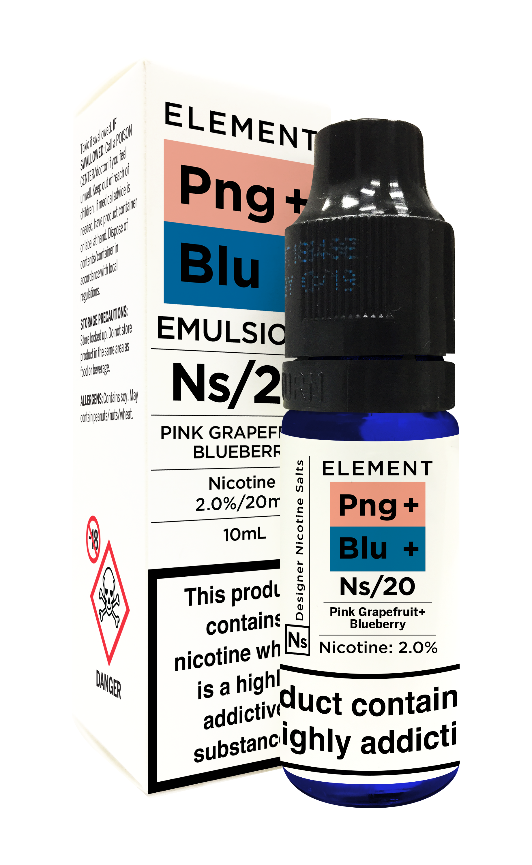 Element NS20 Pink Grapefruit + Blueberry ELiquid from 3.69 Element NS20 Pink Grapefruit + Blueberry ELiquid from 3.69