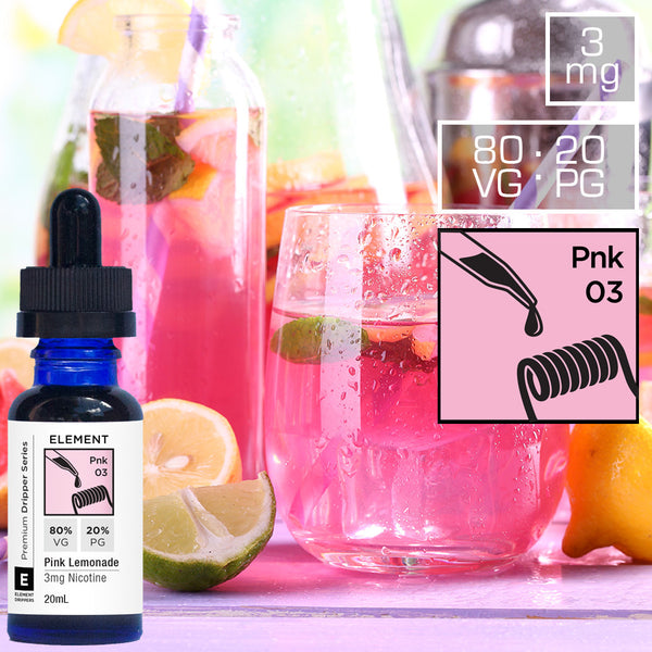 Element Pink Lemonade Dripper E-Liquid