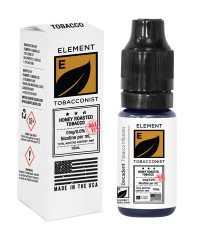 Element Element Tobacconist Honey Roasted Tobacco E-Liquid
