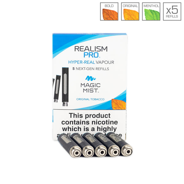 Realism Pro Black Refills - Next-Generation Cartridges