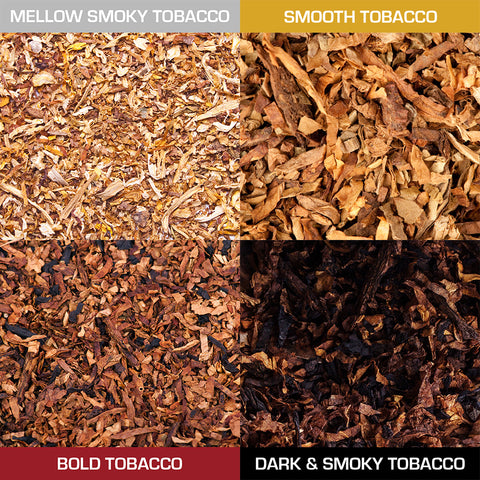 Tobacco Range Trial Pack (excluding Original Tobacco) E-Liquid